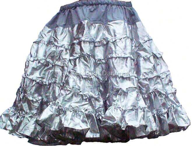 zilver metallic  petticoat